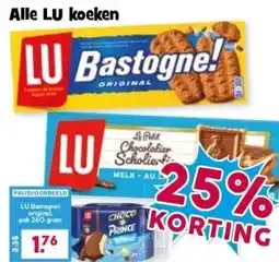 Boon`s Markt Alle LU koeken aanbieding