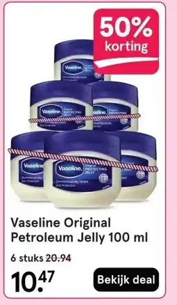 Etos Vaseline Original Petroleum Jelly aanbieding
