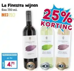 Boon`s Markt La Finestra wijnen aanbieding
