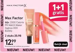 Etos Max Factor aanbieding