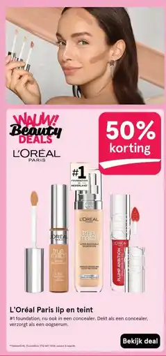 Etos L'Oréal Paris lip en teint aanbieding