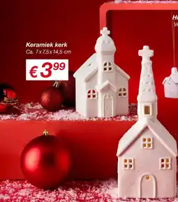 Kik Keramiek kerk aanbieding