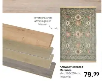 Karwei KARWEI vloerkleed Marmaris aanbieding