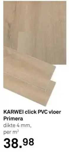 Karwei Karwei click PVC vloer Primera aanbieding