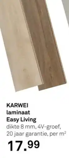 Karwei KARWEI laminaat Easy Living aanbieding