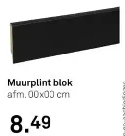 Karwei Muurplint blok aanbieding