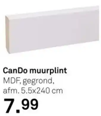 Karwei CanDo muurplint aanbieding