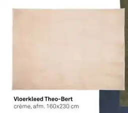 Karwei Vloerkleed Theo Bert crème aanbieding