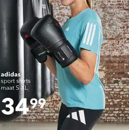 Scapino Adidas sport shirts aanbieding