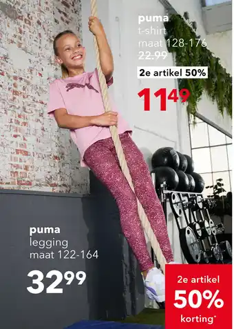 Scapino Puma legging aanbieding