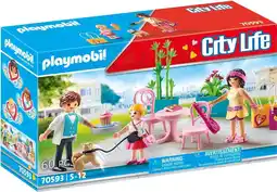 Bol.com PLAYMOBIL City Life Koffiepauze - 70593 aanbieding