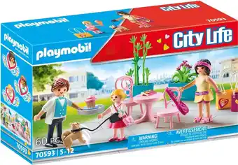 Bol.com PLAYMOBIL City Life Koffiepauze - 70593 aanbieding
