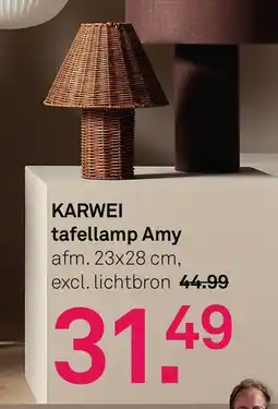Karwei KARWEI tafellamp Amy aanbieding