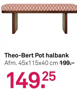 Karwei Theo-Bert Pot halbank aanbieding