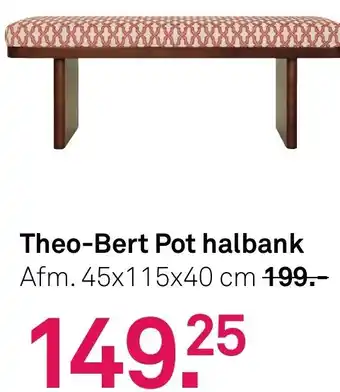 Karwei Theo-Bert Pot halbank aanbieding
