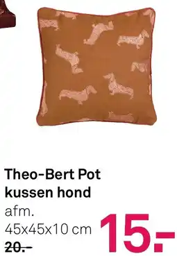 Karwei Theo-Bert Pot kussen hond aanbieding