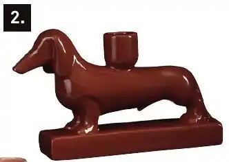 Karwei Theo-Bert Pot kandelaar hond aanbieding