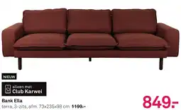 Karwei Bank Ella aanbieding