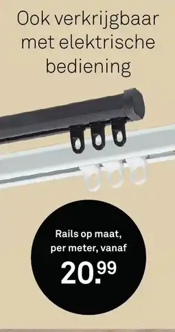 Karwei Rails op maat aanbieding