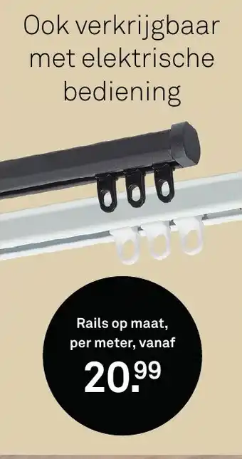 Karwei Rails op maat aanbieding
