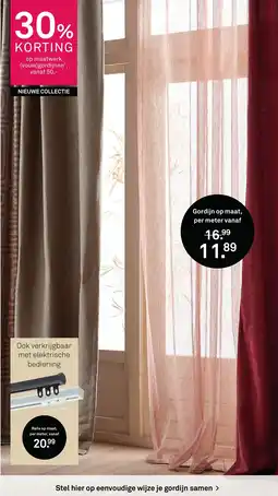 Karwei Gordijn op maat aanbieding