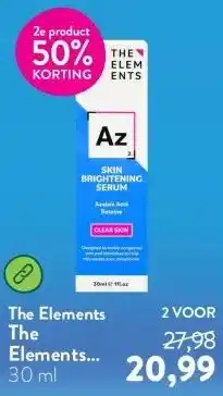 Holland & Barrett The Elements Skin Brightening Serum aanbieding