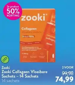 Holland & Barrett Zooki Collageen Vloeibare Sachets – 14 Sachets aanbieding