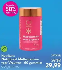 Holland & Barrett Nutriburst Multivitamine voor Vrouwen - 60 gummies aanbieding