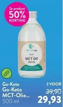 Holland & Barrett Go-Keto MCT-Olie C8/C10 – 500 ml aanbieding