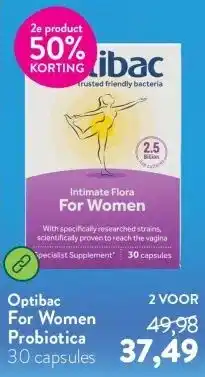 Holland & Barrett For Women Probiotica aanbieding