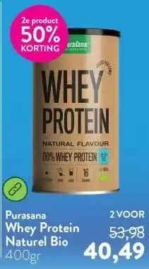 Holland & Barrett Whey Protein Naturel Bio aanbieding