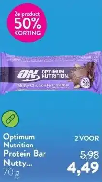 Holland & Barrett Protein Bar Nutty Chocolate Caramel - 55g aanbieding
