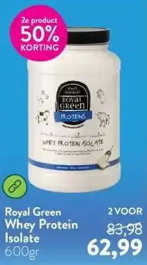 Holland & Barrett Whey Protein Isolate aanbieding