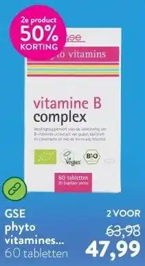 Holland & Barrett phyto vitamines Vitamine B Complex (60 tabletten) aanbieding