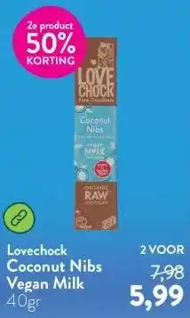Holland & Barrett Coconut Nibs Vegan Milk aanbieding