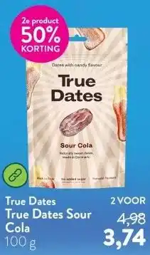 Holland & Barrett True Dates Sour Cola aanbieding