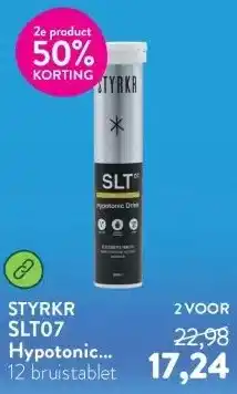 Holland & Barrett SLT07 Hypotonic Electrolyte Drink Mild Citrus - 12 bruistabletten aanbieding