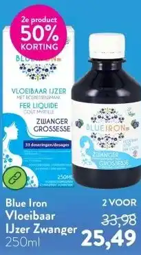 Holland & Barrett Vloeibaar IJzer Zwanger aanbieding