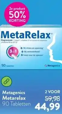 Holland & Barrett Metarelax aanbieding