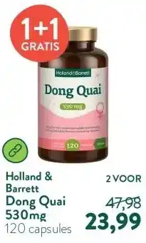Holland & Barrett Dong Quai 530mg aanbieding