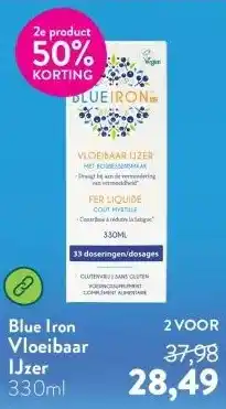 Holland & Barrett Vloeibaar IJzer aanbieding