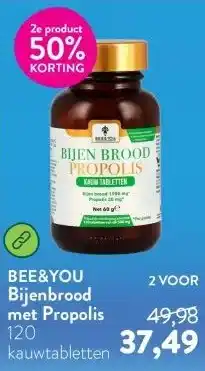 Holland & Barrett Bijenbrood met Propolis aanbieding