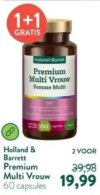 Holland & Barrett Premium Multi Vrouw aanbieding