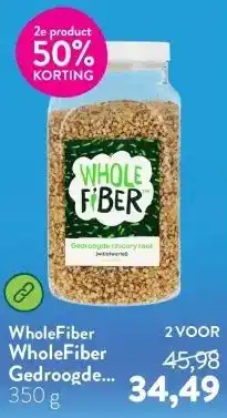 Holland & Barrett WholeFiber Gedroogde Cichoreiwortel aanbieding