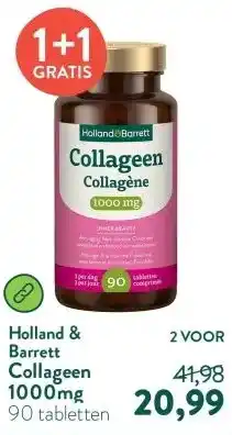 Holland & Barrett Collageen 1000mg aanbieding