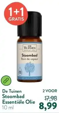 Holland & Barrett Stoombad Essentiële Olie aanbieding