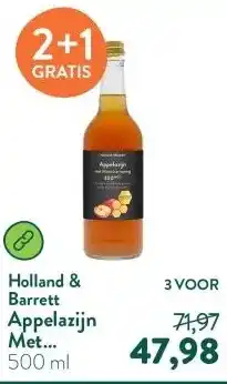 Holland & Barrett Appelazijn Met Manukahoning 300 MGO Ongefilterd aanbieding