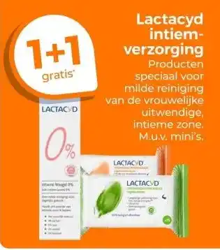 Trekpleister Lactacyd intiem- verzorging Producten aanbieding