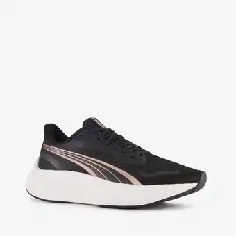 Scapino Puma Pounce Lite dames hardloopschoenen zwart aanbieding