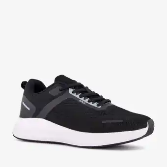 Scapino Osaga heren hardloopschoenen zwart aanbieding